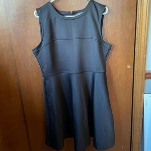 Simple formal black dress